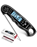Temola Meat Thermometer, Instant Read Food Thermometer With Lcd Backlight Calibr. Fixed Price $11.99.