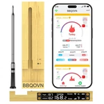 Bbqovn Wifi Sub-1g Wireless Meat Thermometer Unlimited Range, Check Temp Anyw.... Fixed Price $87.27.