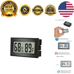 Compact Digital Thermometer Hygrometer - Accurate Readings For Reptiles & Beyond. Fixed Price $8.09.