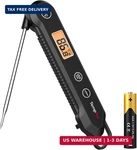 Temppro Digital Instant Read Meat Thermometer For Grilling Waterproof Kitchen Fo. Fixed Price $16.64.