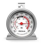 Pecula Stainless Steel Oven Thermometer Large Dial Instant Read, Red. Fixed Price $11.67.
