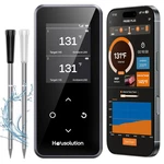 Wireless Bluetooth Meat Thermometer, Smart App & Standalone Base, Dual Probes. Fixed Price $58.99.