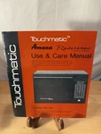 Touchmatic Amana Radarange Model Rrl-8x Manual Pre Owned. Fixed Price $4.00.