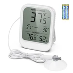 Amir Digital Fridge Thermometer With Probe, Lcd Display, Max/min White. Fixed Price $25.29.