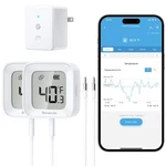 Goveelife Wifi Refrigerator Thermometer With Alarm, Wireless Digital Freezer .... Fixed Price $76.80.