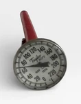 Taylor 6072 Analog Pocket Thermometer 0-220 F Red Sleeve Nsf Stainless Steel. Fixed Price $15.75.