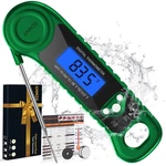 Know Exact Temps Instantly - Ammzo Digital Meat Thermometer Xl Green. Fixed Price $35.99.
