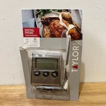 Taylor Digital Programmable Probe Food Thermometer (stainless). Fixed Price $7.99.