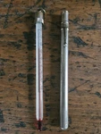 Vintage Taylor Instrument Co. Pocket Thermometer - Rochester N.y. Metal Case. Fixed Price $24.45.