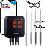 Wifi Meat Thermometer With 4 Probe, Smart Wireless Unlimit. Fixed Price $82.00.