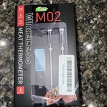 Smart M02 Wireless Digital Meat Thermometer, Alerts, Stainless Steel. Fixed Price $22.00.
