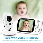 Wireless Baby Monitor Two Way Audio Sound Activated Video Built In Thermometer. Fixed Price $100.28.