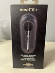 Mastrad Meat It Plus Thermometer - Black Kitchenware Cooking Smart Wireless. Fixed Price $36.97.