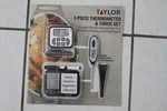 Taylor 3 Piece Thermometer And Timer Set Brand New #. Fixed Price $25.65.