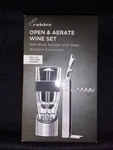 Rabbit Open & Aerate Pro Waiters Corkscrew And Aerator Gift Set. Fixed Price $20.00.