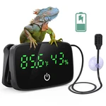 Paizoo Reptile Thermometer Hygrometer, Led Digital Terrarium And Hum. Fixed Price $19.96.