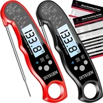 Duykqem Instant Read Digital Meat Thermometer (2 Pack) Waterproof Kitchen.... Fixed Price $42.99.