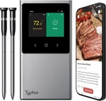 Typhur Sync Wifi Wireless Meat Thermometer Digital, 2 Probes, Smart Base. Fixed Price $109.99.
