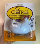 New Old Stock- Chef Pal's Novelty Chicken Thermometer Flashing Alarm Noise Read. Fixed Price $11.21.
