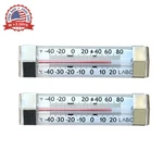 Fridge Freezer Thermometers Waterproof Analog Large Dial -40f To 80f 2 Pack For. Fixed Price $23.06.