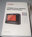 Iclanda:cp248a Smart Wireless Meat Thermometer Digital With 4 Probes,new In Box. Fixed Price $19.00.