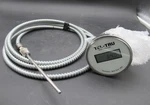 Tel-tru Digi-tru Remote Digital Thermometer Rd4 4" 304ss. Fixed Price $299.99.