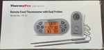 Thermopro Tp-22 Food Thermometer With Dual Probes - Nib. Fixed Price $29.99.