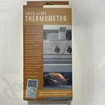Williams-sonoma Digital Voice Alert Meat Thermometer Programmable Silver. Fixed Price $17.99.