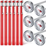 6 Pcs Stainless Steel Kitchen Thermometer With 5 Inch Long Stem 1 Dial T.... Fixed Price $23.61.