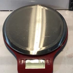Mainstays Round Digital Kitchen Scale, Food Stainless Steel Platform, Lcd. Fixed Price $7.00.