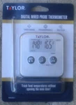 Taylor Digital Wired Probe Thermometer 99:59 Timer Range Programmable!. Fixed Price $18.65.