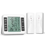 Oria Refrigerator Thermometer, Wireless Digital Freezer Thermometer White. Fixed Price $34.99.