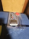 Sharper Image Bluetooth Intelligent Grill Thermometer Cooks Meat In Perfection. Fixed Price $20.00.