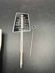 Nos 1990 Ekco Roast Meat Kitchen Thermometer Unused. Fixed Price $7.95.