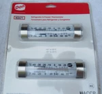Refrigerator & Freezer Horizontal Glass Tube Thermometer Don Co (2-pack) K6471. Fixed Price $8.21.