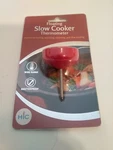 Hic Harold Import Waterproof Floating Slow Cooker Thermometer, Stainless Steel. Fixed Price $3.99.