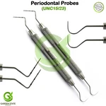 2 Pcs Periodontal Explorer 23 Probe / Unc 15 University North Carolina. Fixed Price $18.53.