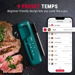 Thermopro Wireless Meat Thermometer 500ft Bluetooth Bbq Range Real-time Monitor. Fixed Price $44.99.