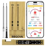 Btclink Wifi Wireless Meat Thermometer Unlimited Range 7 Nist Small, Black. Fixed Price $140.11.