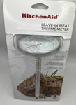 Kitchenaid Leave-in Meat Thermometer, Temperature Range: 120f To 200f New!. Fixed Price $9.99.