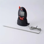 Meat Thermometer 8 Programmable Settings Alarm Timer Lcd 100ft Easy To Use. Fixed Price $7.50.