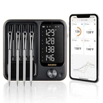 4-probe Wifi Meat Thermometer With 360 Lcd, Bluetooth, Ipx8 Waterproof. Fixed Price $148.99.