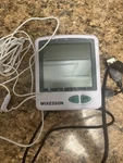 Mckesson Refrigerator - Freezer Thermometer / Mck80021p W/ Probe Power Adapter. Fixed Price $15.00.