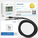 Inkbird Smart Thermometer Temperature Humidity Monitor Hygrometer External Probe. Fixed Price $20.01.