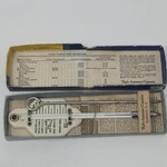 Vintage Taylor Roast Meat Thermometer And Skewer In Original Box. Fixed Price $11.15.