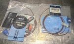(2) Perfectprime Tl0024 T-type Thermocouple - 500 F Beaded (2 Meter Long). Fixed Price $19.75.