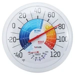 Taylor Precision Products 6751 13.25-inch Wind Chill/heat Index Thermometer And. Fixed Price $44.80.