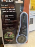 Maverick Pt-55 Digital Meat Thermometer, Blue - New. Fixed Price $29.99.