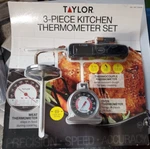 Taylor 3-piece Thermometer Set. Fixed Price $22.99.