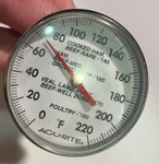 Vintage Acurite Meat Thermometer Roast Stainless Steel 220. Fixed Price $7.99.